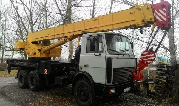 Фото Услуги автокрана 25 тн. стрела 21м. от собственника 