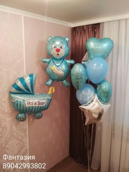 Фото Шары для встречи из роддома