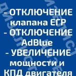 Камаз, Маз, Газ-Отключим AdBlue и EGR