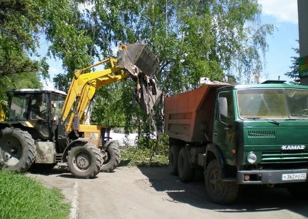 Фото Вывоз строительного и бытового мусора