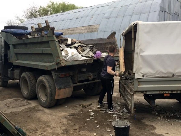 Фото Вывоз строительного мусора