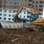 Фото №3 Аренда полноповоротного колёсного  экскаватора