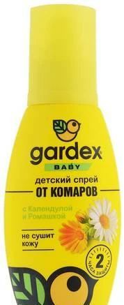 Фото Спрей детский от комаров Gardex "Baby", 100 мл