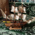 фото Модель парусного корабля.