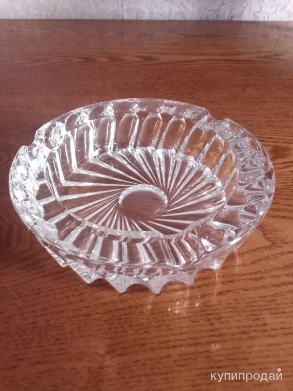 Фото Пепельница, хрусталь