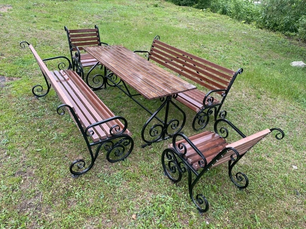 Фото Комплект садовой мебели «ВДОХНОВЕНИЕ» (2 м)