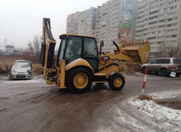 Фото Экскаватор-погрузчик аренда,