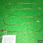 Фото №5 Золотая цепь, цепочка, 585 проба, плетение ЖГУТИК. Длина 50см. НОВАЯ.