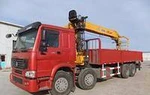 фото Бортовой грузовик FAW 8x4(кабина J6) с манипулятором 16 т