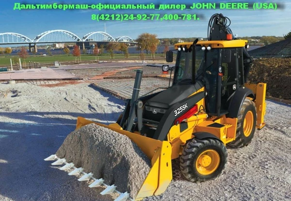 Фото Экскаватор погрузчик John Deere 325 SK - USA