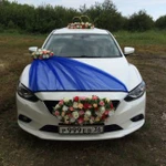 Фото №3 Аренда свадебных украшений на автомобиль
