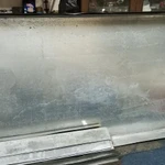 Фото №4 ЛИСТЫ - КРЫШКИ оцинкованные, толщина 0,9-1мм, размеры: 1м*2м., 2 штуки