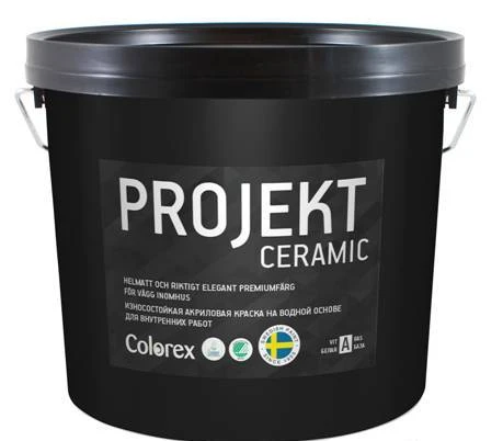 Фото Супер-износоустойчивая краска Projekt Ceramic Colorex