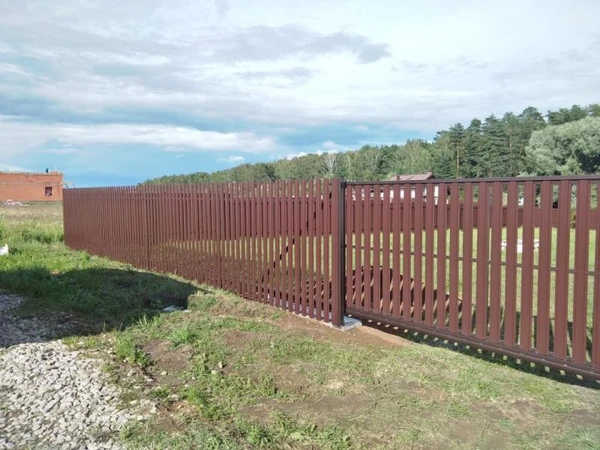 Фото Установка заборов любой сложности
