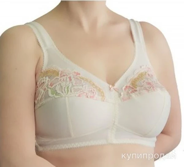 Фото Бюстгальтер без косточек с уплотненными бретелями размер 115G