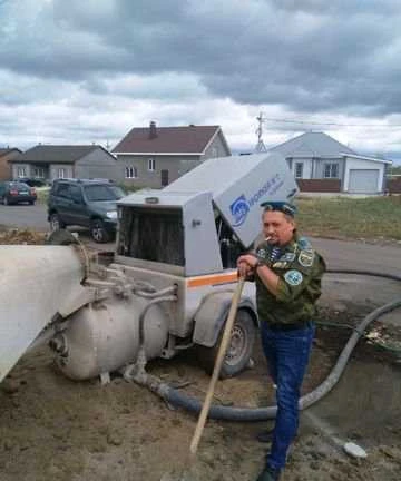 Фото Полусухая стяжка пола+ теплые полы