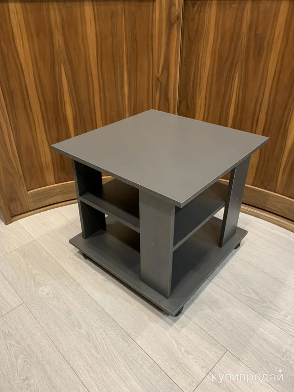 Фото ЖУРНАЛЬНЫЙ СТОЛИК НОВЫЙ НА КОЛЁСАХ