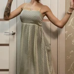 Фото №10 костюм офисный голубой размер 42: платье и кардиган