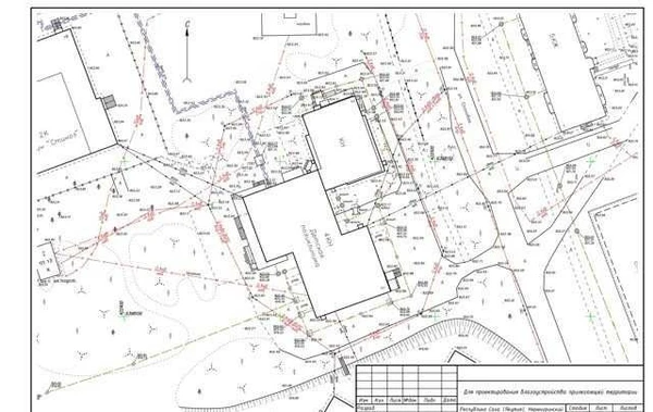 Фото Геодезические работы, чертежи autocad
