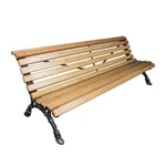 Фото №3 Скамейка парковая  «ЕВРОПА» (2,5м (три опоры) (87 кг.))