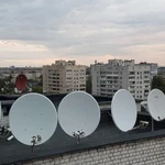 Монтаж антенн эфирного и спутникового ТВ
