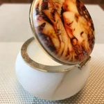 Фото №3 Шкатулка "Девушка" из натурального камня Селенит