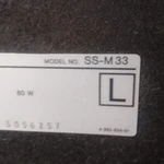 Фото №3 Колонки Sony SS-M 33