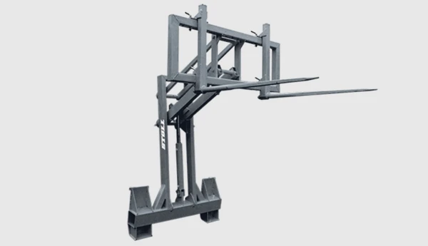 Фото Вилы штабелеватель для тюков Stoll Германия для фронтального погрузчика