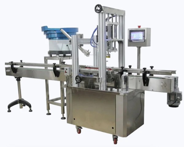 Фото Линейная автоматическая укупорочная машина AS-JYXGJ-01