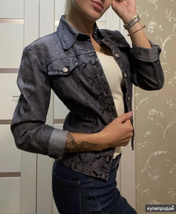 Фото костюм офисный голубой размер 42: платье и кардиган