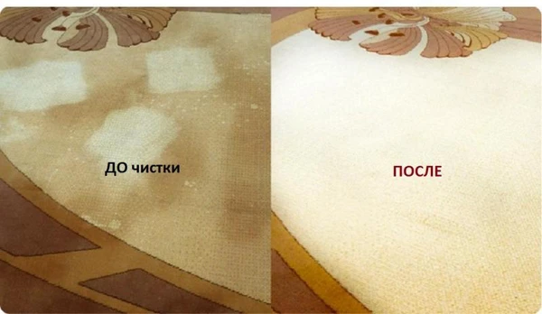 Фото химчистка ковров