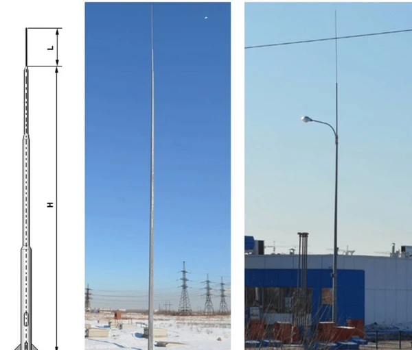 Фото Молниеотводы граненые конические МОГК-19-V в Краснодаре