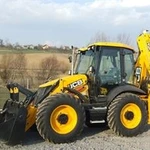 Аренда заказ услуги экскаватора погрузчика JCB 4CX