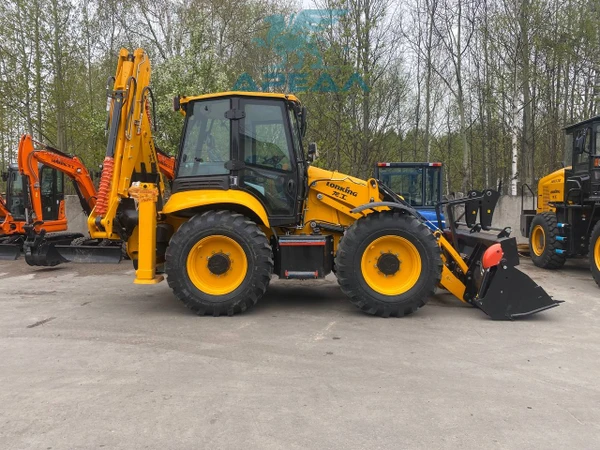 Фото Экскаватор-погрузчик Lonking 84C / 3 т / 1.3 м³ / полный привод / аналог JCB 4CX / новый