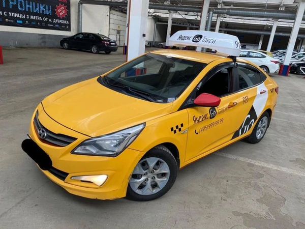 Фото Аренда Хендай Солярис под такси автомат