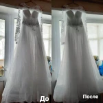 Фото №3 Отпаривание свадебных платьев