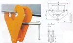 фото Захват (струбцина) для балок (подвес для тали)