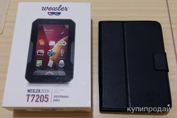 Фото Электронная книга wexler t7205 в отличном состоянии !