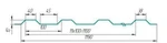 фото Профнастил Н10.40 (окрашенный) (0,5мм)