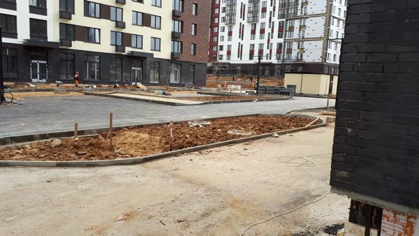 Фото Укладка  брусчатки Асфальтирования