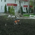 Фото №4 Вспашка земли мотоблоком