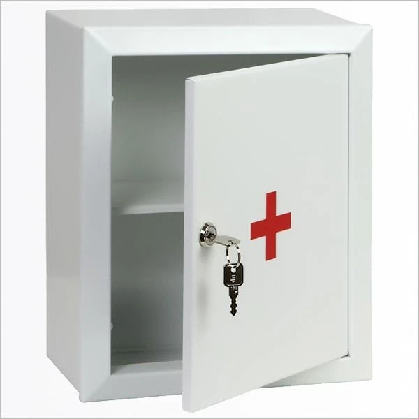 Шкаф-аптечка металлическая 300х250х140 мм