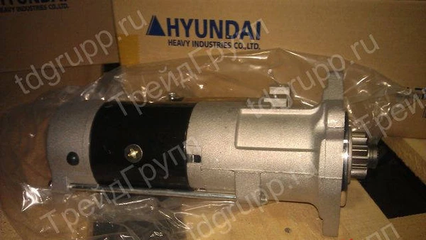 Фото Стартер Hyundai R170W-7, R160LC-7, R180LC-7