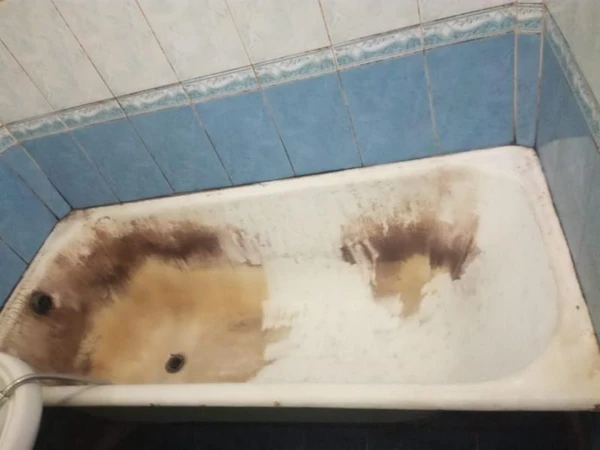 Фото Реставрация ванн Наливным  Акрилом Люкс