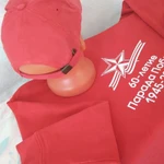 Фото №8 День Победы 2005 год кепка и кофта унисекс