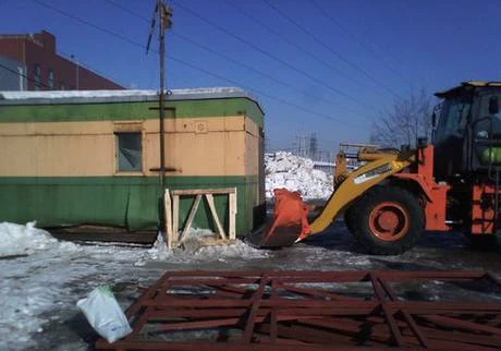 Фото Ликвидация строительных городков