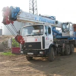 Аренда автокрана 50 тонн Галичанин КС-55729B шасси МАЗ-6303(6х4)