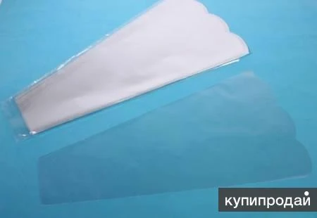 Фото Пакет-трапеция для упаковки цветов, зелени, оптом от 3000 шт.