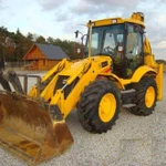 Экскаватор погрузчик jcb аренда