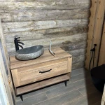 Фото №2 Панели из Кело для отделки бани